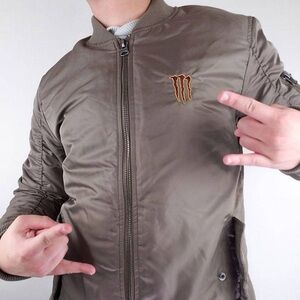 Monster Energy Java Bomber Jacket Size Medium